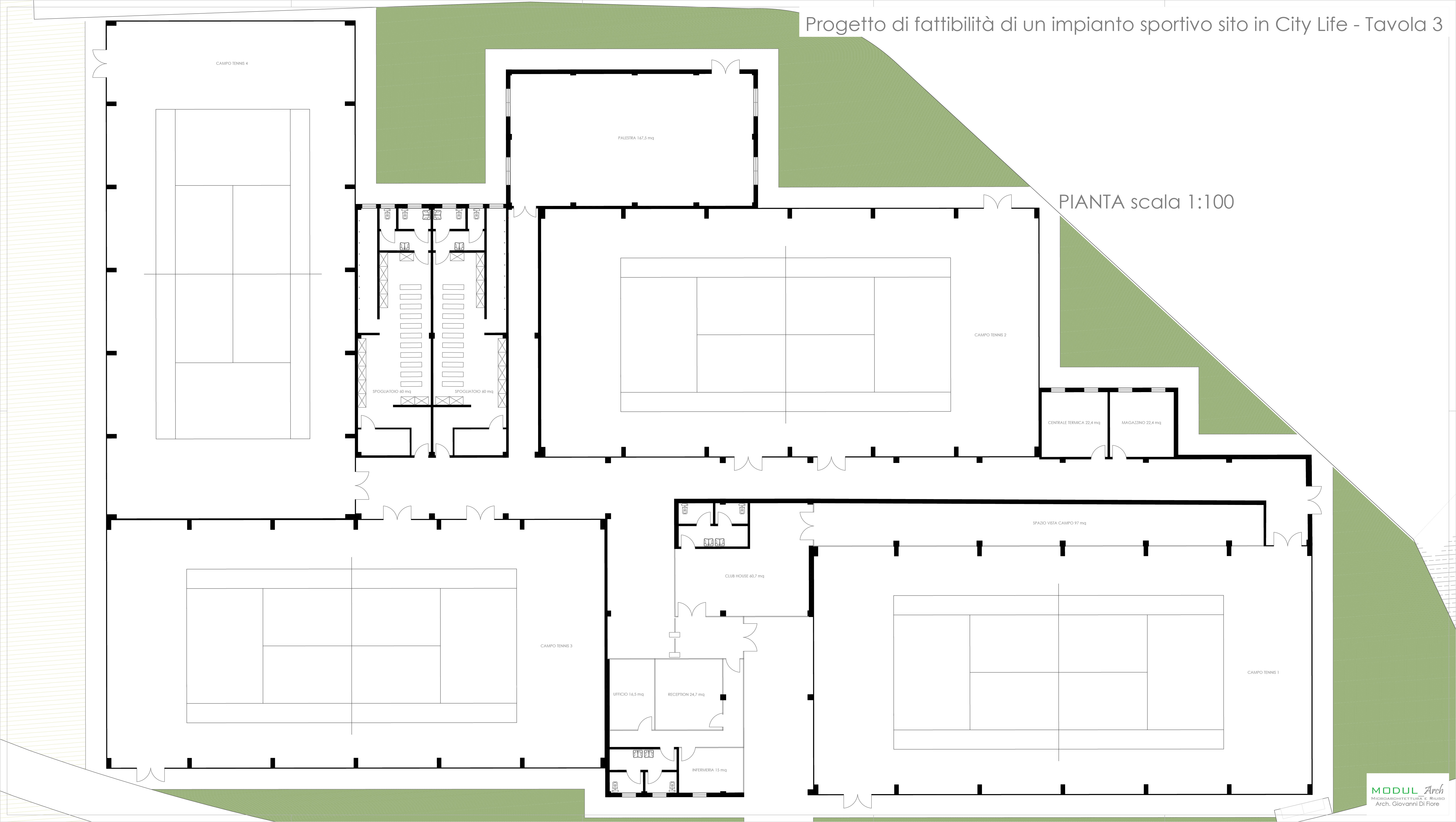 progettazione campi padel e tennis